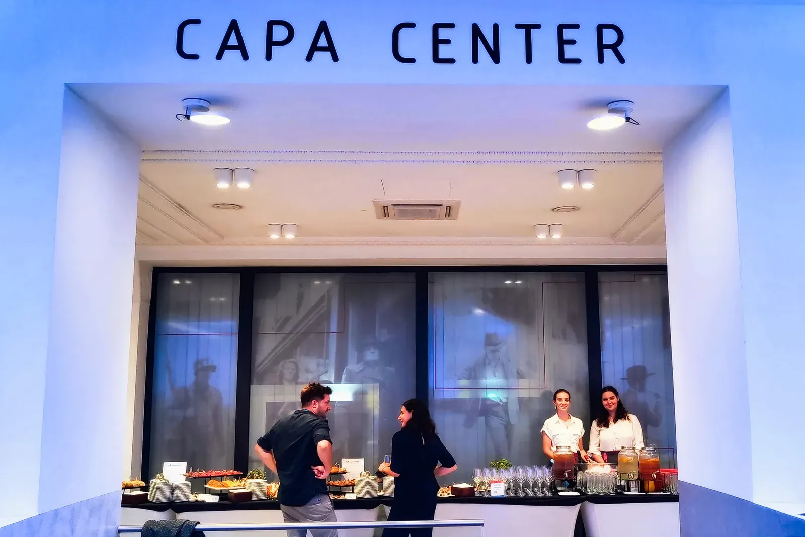 Állófogadás catering pillanat 1
